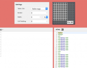 HTMLのテーブルを作る時に便利なジェネレーター「DIV TABLE」！