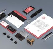 ブランディングツールのモックアップ制作におすすめのフリー素材「20 Professional Free Branding Mockups」