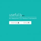 FlexboxベースのシンプルなCSSフレームワーク・「useful.ly」