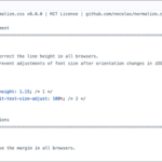 normalize.css 8.0.0がリリース！古いブラウザはサポート対象外になり、大幅に軽量化