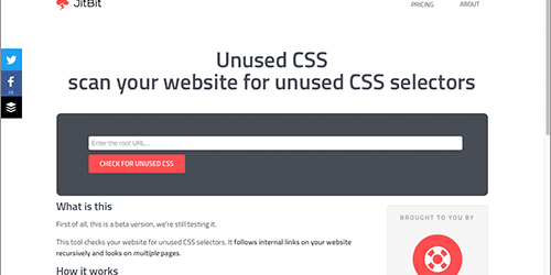 [CSS]簡単で便利！ページで使用されていないCSSのセレクタを見つける無料ツール -Unused CSS