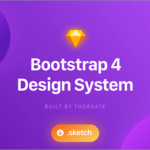 Bootstrap 4で実装されているデザインシステム要素すべてをデザイン素材にした無料素材 -Bootstrap Design System