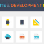 ウェブサイト開発に関するアイコンセット「Smashing Freebies: Website & Development Icon Set」