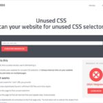 Webサイトで未使用のCSSセレクタを教えてくれるツール・「Unused CSS」