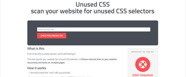 Webサイトで未使用のCSSセレクタを教えてくれるツール・「Unused CSS」
