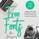クリエイターの為の美しく使いやすい最新フリーフォントまとめ「20 Fresh Free Fonts for Creative Designers」