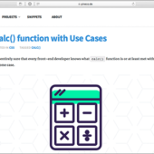 [CSS]知っていると便利な「calc()関数」の使い方のまとめ -レイアウト・要素の配置・フォントサイズの定義など