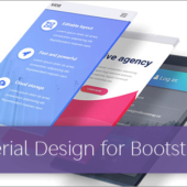 商用利用無料！Material Designが簡単に実装できる、Bootstrap 4をベースにした新作テンプレートのまとめ