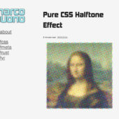 知っていると便利なCSSで創るハーフトーンエフェクト「Pure CSS Halftone Effect」