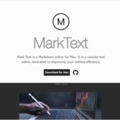 ElectronベースのオープンソースなMarkdownエディタ・「Mark Text」
