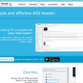 シンプルでオープンソースなRSSフィードリーダー・「Sismics Reader」