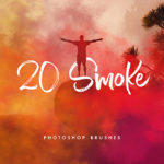 写真に手軽に霧や煙を加えられる高品質なPhotoshopブラシセット「20 Smoke Photoshop Brushes」