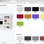 指定したWebページから、PhotoshopやSketchのカラーパレットを生成できるChromeの機能拡張 -Site Palette
