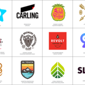最近のロゴに使われているデザインのトレンド、テクニックの総まとめ -2018 Logo Trends