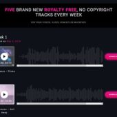 ロイヤリティフリーな音源を毎週配布するプロジェクト・「No Lick」