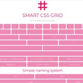 超軽量なCSS gridベースのフレームワーク・「Smart CSS Grid」