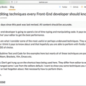 知ってると便利！HTML, CSS, JavaScriptなど、コーディングの作業を快適にするエディタの操作テクニックのまとめ