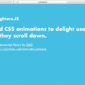 実装がどんどん簡単になっている！スクロールに連動するCSSアニメーションを与えるスクリプト -Delighters