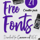 デザインに使いたい最新のフリーフォントまとめ「21 Fresh Free Fonts For Graphic Designers」