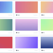 制作者はなんと15歳のイケメン！今風の美しいCSSグラデーションがコピペで簡単に利用できる -Gradient Hunt