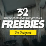 デザイナーの為のPSDテンプレート・モックアップまとめ「Freebies: 32 Fresh Photoshop PSD Files」