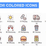 150種類以上の可愛らしいベクターアイコンがセットになった「150+ Free Vector Icons for Web, iOS and Android Apps UI Desgin」