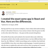 ReactとVueってどう違う？全く同じアプリをReactとVueで作成してみて分かった相違点