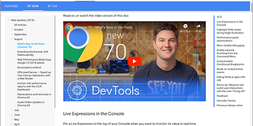 Chrome 70 デベロッパーツールが便利になってる！Web制作者がチェックしておきたい新機能のまとめ