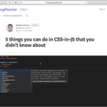 あまり知られていないかもしれない、CSS-in-JSを実装するライブラリでできる5つの便利なテクニック