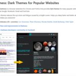 Webサイトをダークテーマに切り替えるオープンソースのブラウザエクステンション・「Darkness」