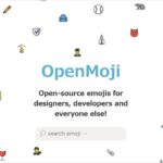 かわいいイラストのオープンソースな絵文字プロジェクト・「OpenMojis」