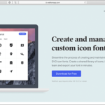 これなら簡単！SVG対応、アイコンを組み合わせてWebフォントのセットを作成できる無料ツール -Webfont