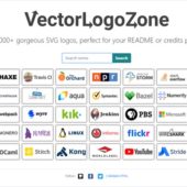 様々な企業やWebサービス等のブランドSVGロゴを探せる・「Vector Logo Zone」