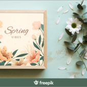 コリス限定で全員にプレゼント！春のデザインにぴったりな草花をあしらったベクター素材 -Spring Floral Designs