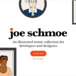 URLの指定だけで人物アバターのダミーイラストを生成するサービス・「Joe Schmoe」