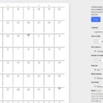 日本にも対応のシンプルな印刷用カレンダーを作れる・「Calendar Generator」