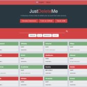 いろいろなWebサービスの退会プロセスの難易度や、方法、リンク等を共有するプロジェクト・「JustDeleteMe」