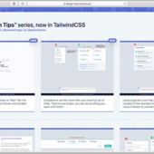 最近のWebサイトでよく見かけるUI要素をデザインするCSSの実装テクニックのまとめ -Design Tips in TailwindCSS