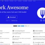 Font Awesomeから派生したオープンソースのアイコンプロジェクト・「Fork Awesome」