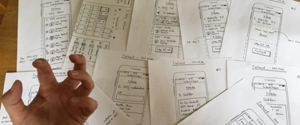 私があえて紙でワイヤーフレームを描く理由