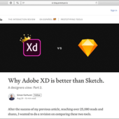 Adobe XDがSketchよりも優れている理由