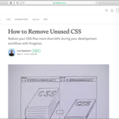 CSSファイルから未使用のスタイルを削除する方法