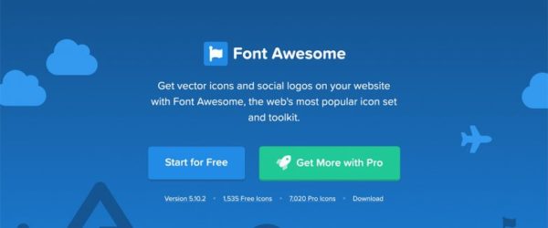Webアイコンフォントの【Font Awesome】がアカウント登録必須になったので、使い方をおさらいしました