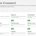 正規表現をクロスワード方式で遊びながら学べる・「Regex Cross­word」