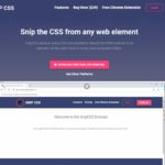 閲覧中のWebページの任意の要素のHTMLとCSSを選択してコードをjsfiddleのようなエディタで確認できるブラウザ拡張・「SnipCSS」