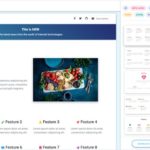 BootstrapベースのWebページをブロック追加だけで作成、ダウンロードできるオンラインエディタ・「MDB Builder」