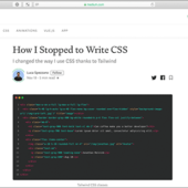 CSSを書くのが劇的に楽になる！ユーティリティファーストのCSSフレームワーク「Tailwind CSS」