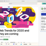 2020年参考にしたい！最近注目されているWebデザインのトレンドと技術の進化