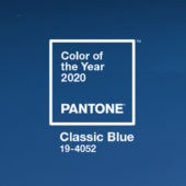 PANTONEが選ぶ2020年の色「Classic Blue」を使った配色例