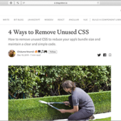 CSSファイルから未使用のスタイルを削除する4つの方法